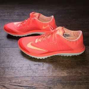 Nike Neon Orange Shoes